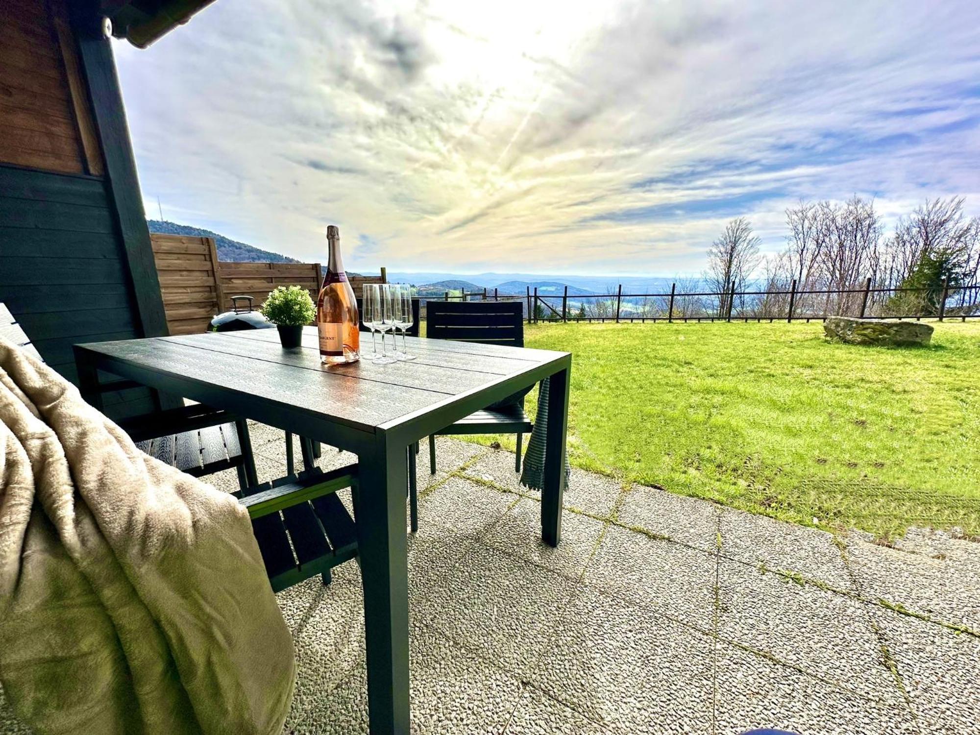 Gemuetliches Alpenblick Berg-Bungalow + Grosser Garten + Netflix! Schöfweg エクステリア 写真